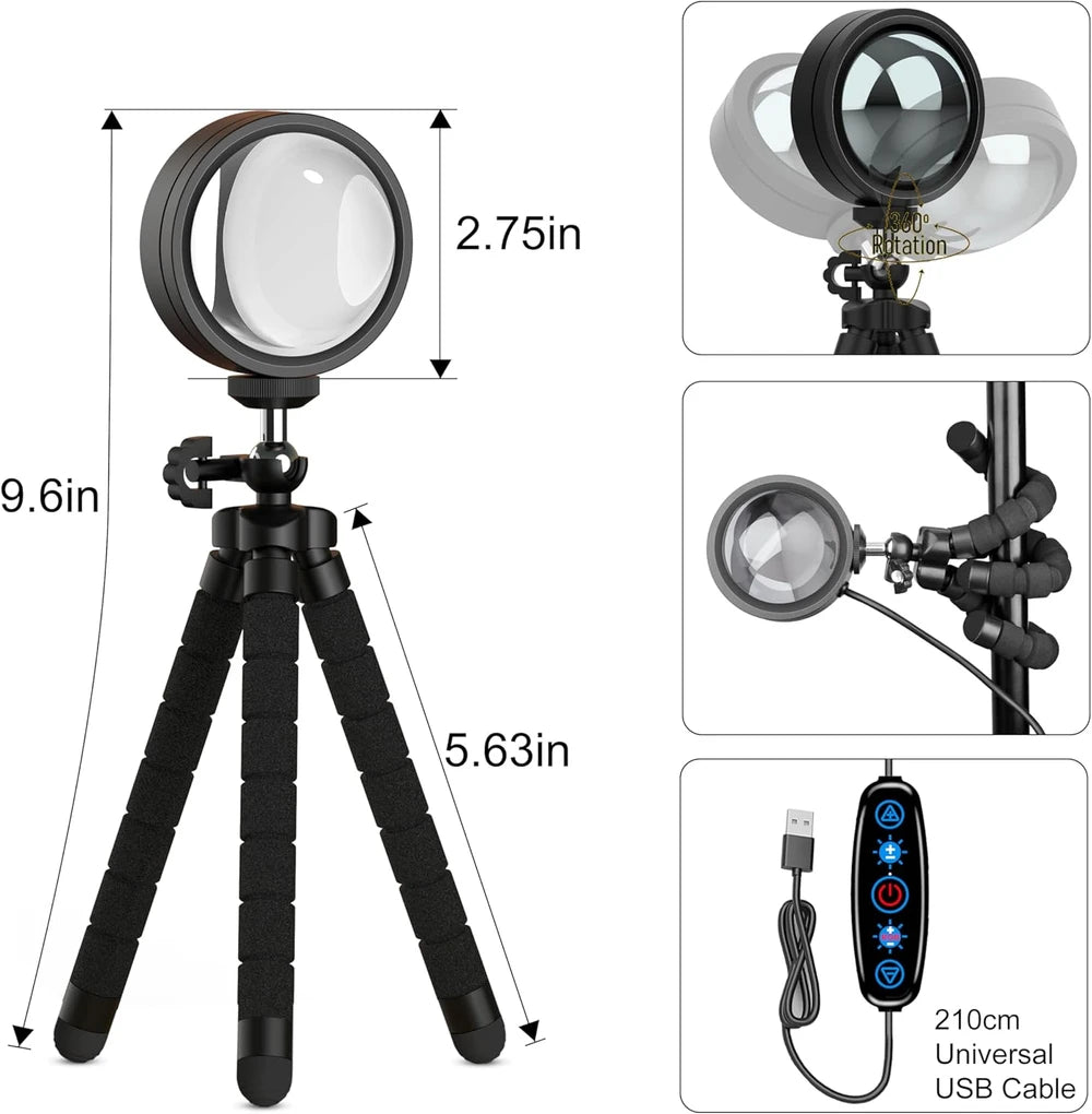 Xebkor Sunset Lamp Projector