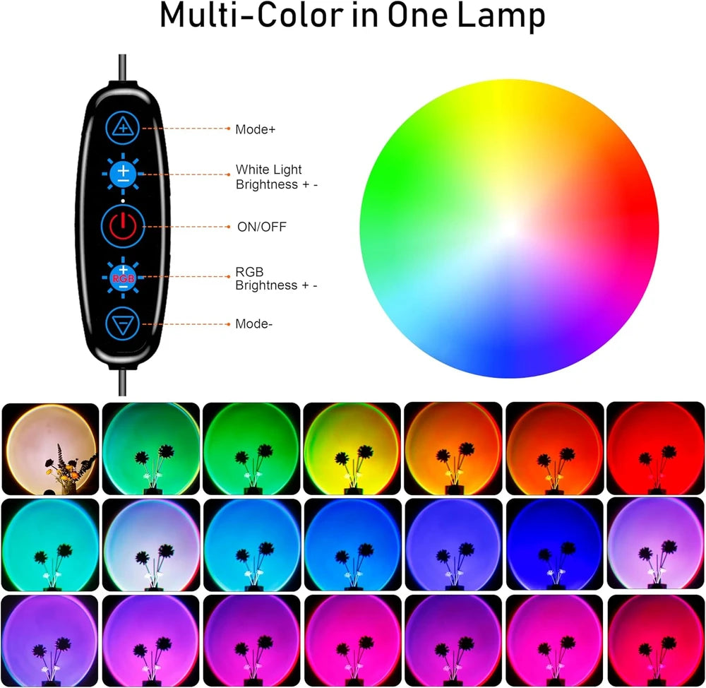 Xebkor Sunset Lamp Projector