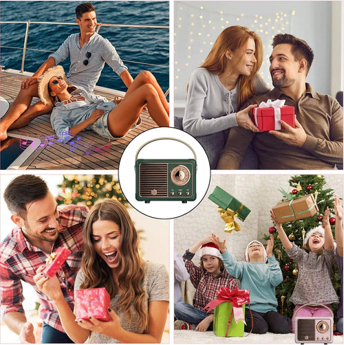 Dosmix Retro Portable Bluetooth Speaker