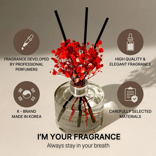 Cocodor White Jasmine Flower Reed Diffuser
