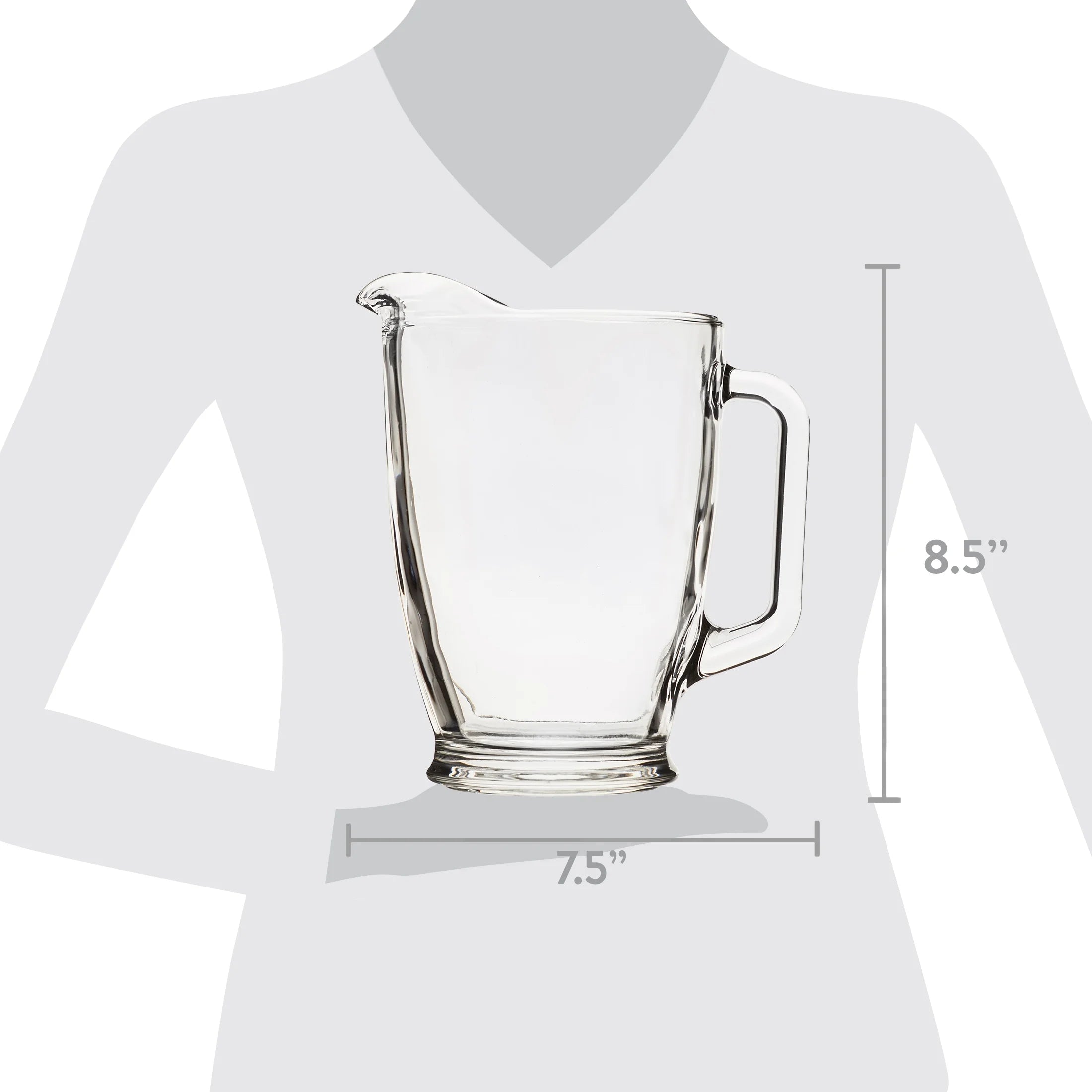Elevate Your Entertaining with the 7-Piece Clear Glass Pitcher and Cooler Glass Set