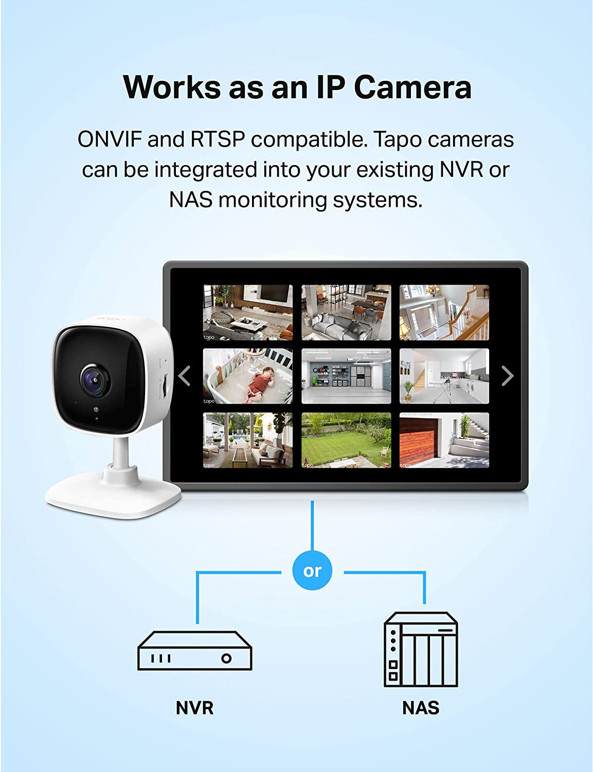 Tp-Link Tapo C100: Advanced 1080P Indoor Security Camera for Baby Monitoring, Pet Surveillance, and Home Protection with Motion Detection, 2-Way Audio, Night Vision, and Smart Home Integration