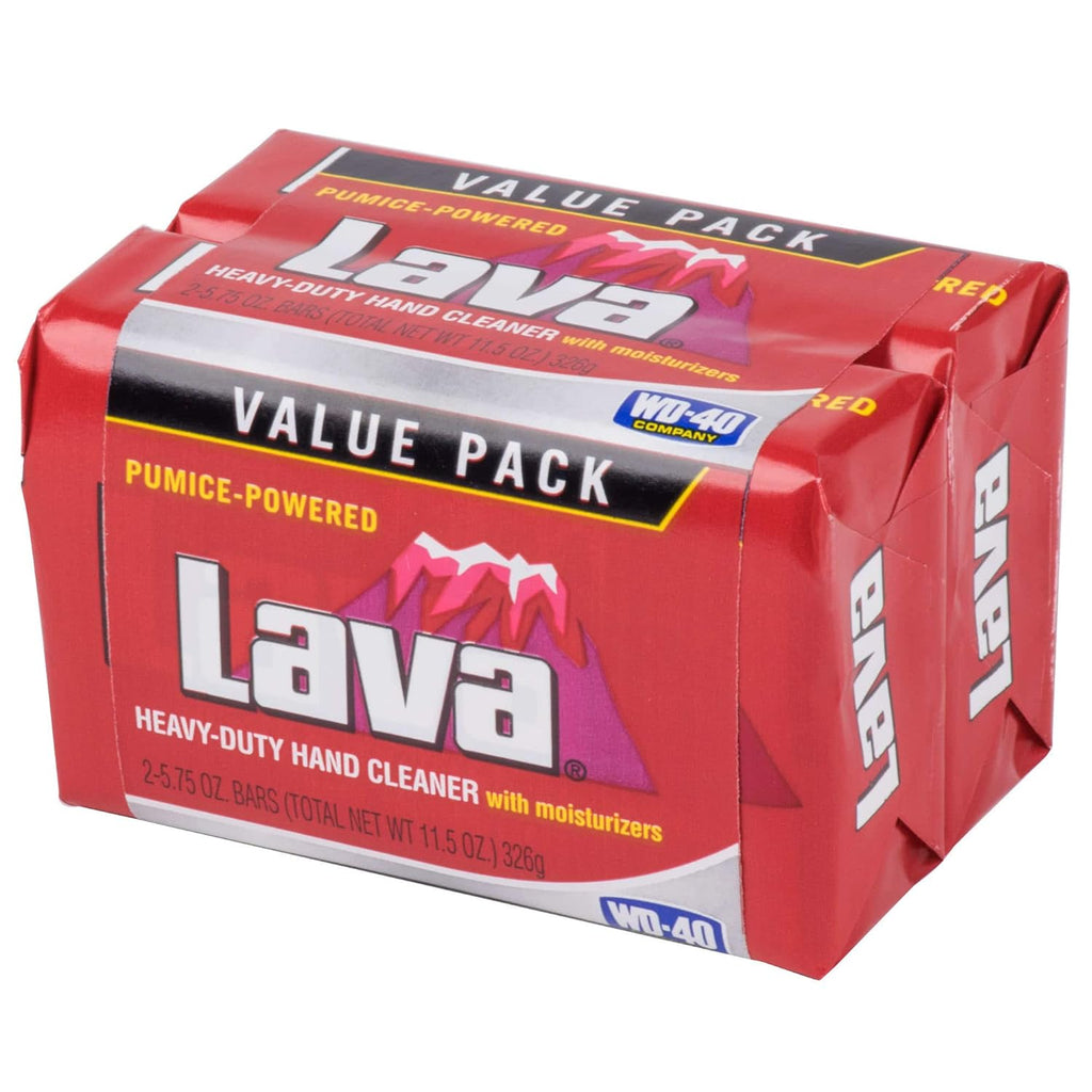 Powerful Heavy-Duty Hand Cleaner with Moisturizers - 12-Pack Twin Bars (5.75 OZ Each)