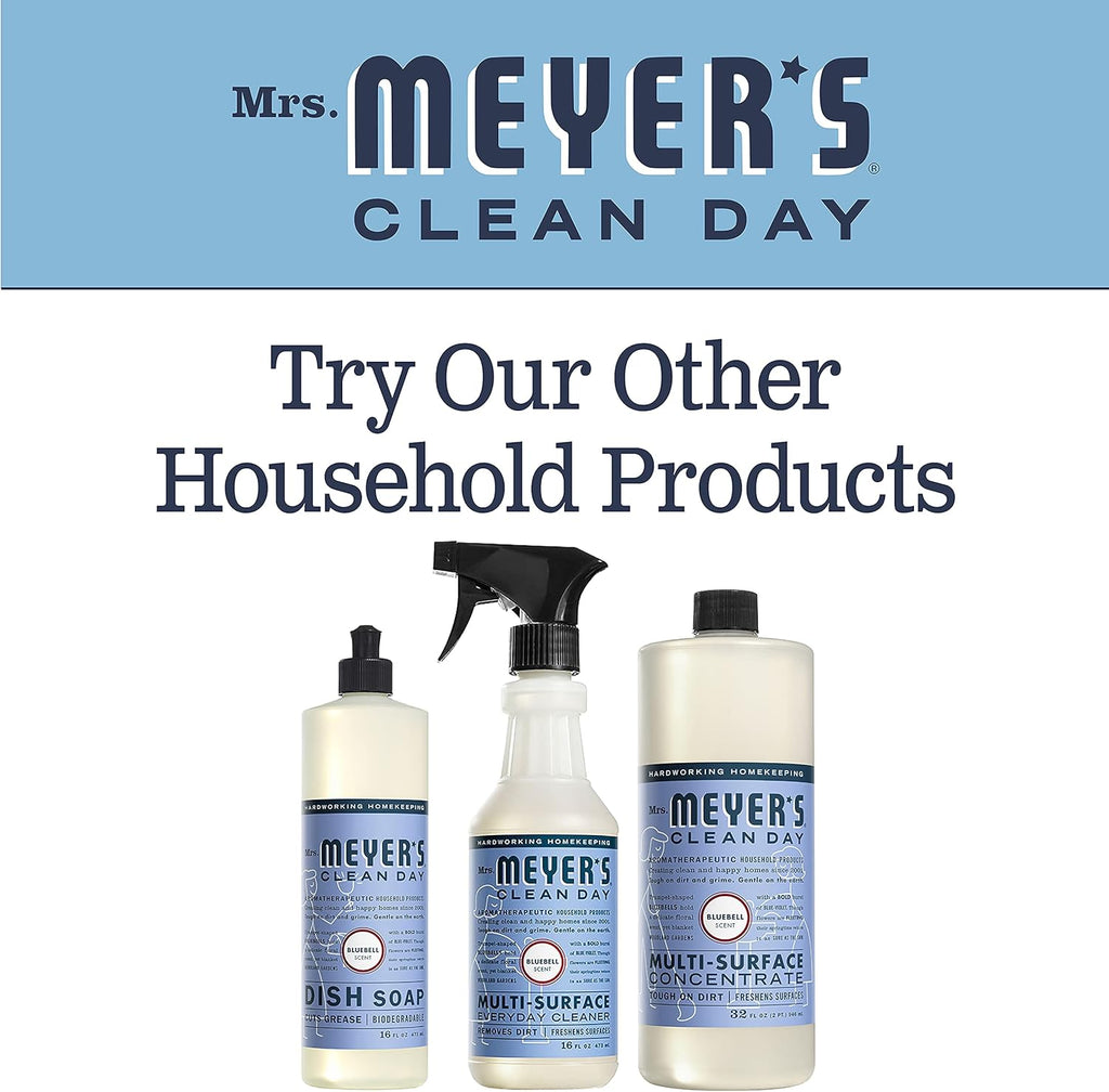 Transform Your Home with Mrs. Meyer's Bluebell All-Purpose Cleaner Spray - 16 Fl. Oz, Pack of 3