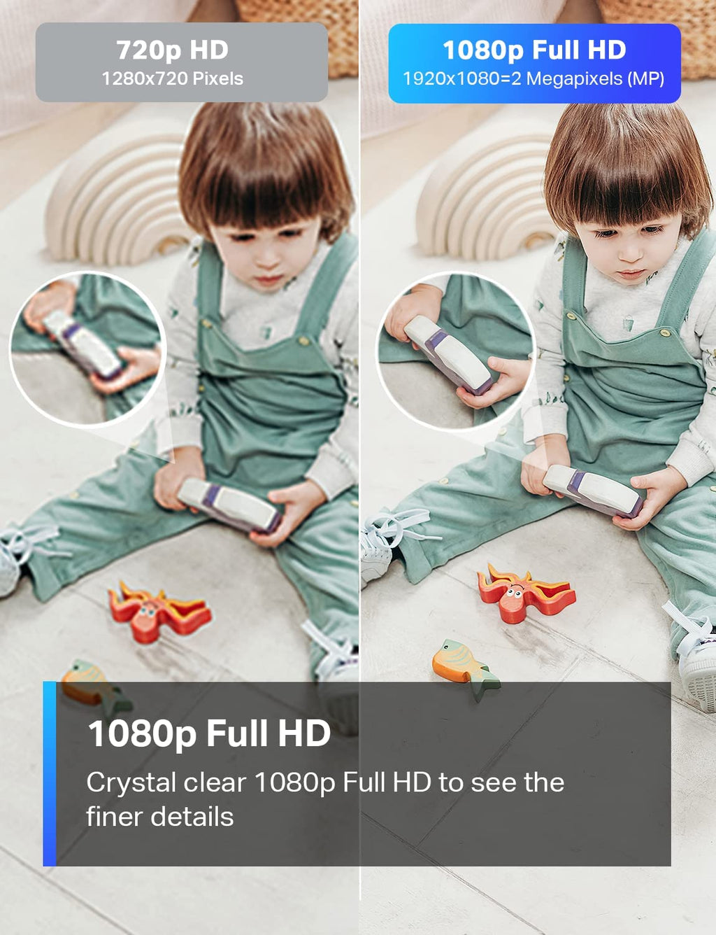 Tp-Link Tapo C100: Advanced 1080P Indoor Security Camera for Baby Monitoring, Pet Surveillance, and Home Protection with Motion Detection, 2-Way Audio, Night Vision, and Smart Home Integration